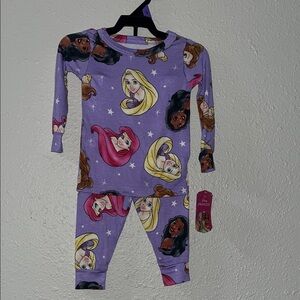 Disney Princess Lavender Sleepwear Set